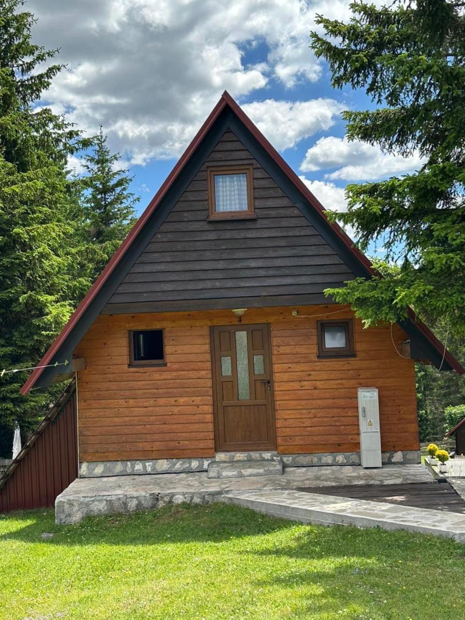 Bungalows Krstajic Žabljak Esterno foto